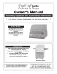 Owner`s Manual - Profire Grills