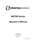 MtP400 Operator`s Manual