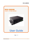 H.264 D1 - IP VIDEO SERVER User Guide