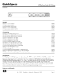 HP ProCurve Switch 2610 Series