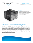 HP ProCurve Switch 5400zl/3500yl Series