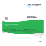 ProCurve Advanced Traffic Management Guide for the 6200yl