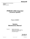 SMM:PRIMUS 2000 Integrated Avionics System:Falcon 900EX