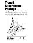Power Chair Transit Securement Package