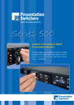 PS Series 500 Brochure, A4.indd