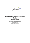 Hytera DMR Conventional Series Radios Release - HAM