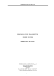 MiniLog Operation Manual - Hydrological Services America