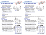 MTP DA4 and DA8 • Setup Guide MTP DA