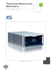 XS Technical Reference – Software
