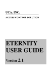 ETERNITY USER GUIDE