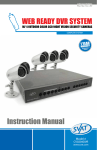 WEB READY DVR SYSTEM Instruction Manual