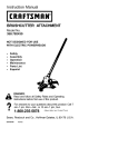 Instruction Manual BRUSHCU`n`ER ATTACHMENT 1