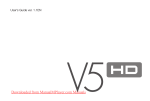 Cowon V5 User Guide Manual - Downloaded from ManualMPlayer