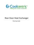Coolcentric Rear Door Heat Exchanger Planning Guide