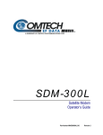 SDM-300L SATELLITE MODEM