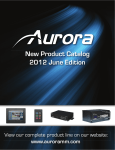 New Product Catalog 2012 June Edition