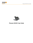Polycom 300/301 User Guide