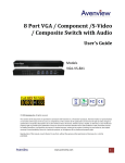 VGA-VS-8X1 User Guide - Pdfstream.manualsonline.com