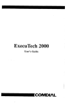 Comdial ExecuTech 2000 User Guide