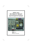 P4X4-ALH Mainboard Manual