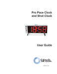 Pro Pace Clock.vp - Colorado Time Systems