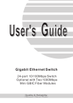Gigabit / Fast Ethernet Switch