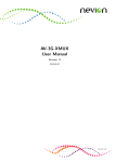 AV-3G-XMUX User Manual