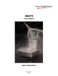ZQ 375 User Manual - Avery Weigh