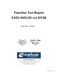 EMX-945GSE-A1-DVIR Function Test Report