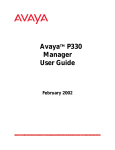 Cajun P330 Manager User Guide