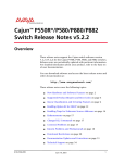 Cajun™ P550R®/P580/P880/P882 Switch Release Notes v5.2.2