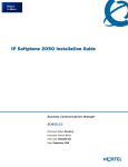 i2050 Software Phone Installation Guide