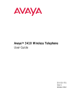 Avaya 3410 User Guide  - Advanced