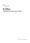IP Office 4400/6400 Series Phone User Guide