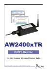 AW2400xTR - AvaLAN Wireless