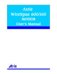 Atrie WireSpan 600/610