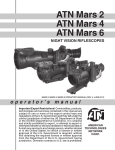 ATN Mars 2/4/6 operator`s manual