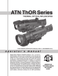 ATN ThOR Series operator`s manual