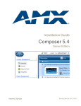 Composer 5.4 Server Installation Guide - AV