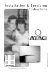 Atag - `Q` Series - free boiler manuals