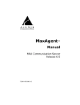 MaxAgent Manual - Nova Systems, Inc.