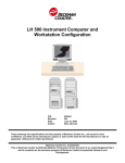 LH 500 Instrument Computer and Workstation Configuration