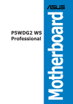 P5WDG2 WS Professional specifications summary