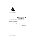 AltiAgent™ Manual - Voice Communications Inc. 800 593-6000