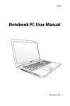 Notebook PC User Manual