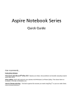 Aspire Notebook Series