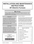 EFV Installation Manual