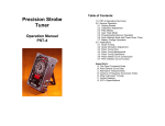 PST-4 Operation Manual and Specs
