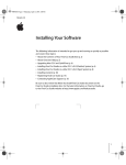 Installing Your Final Cut Studio Software (Manual)