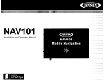 Audiovox NAV101 Car GPS Receiver